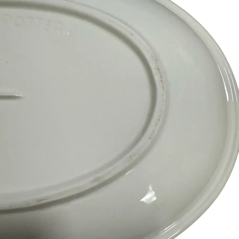 Mary Engelbreit Ink Gaetano Pottery #4003 Cottage House Platter